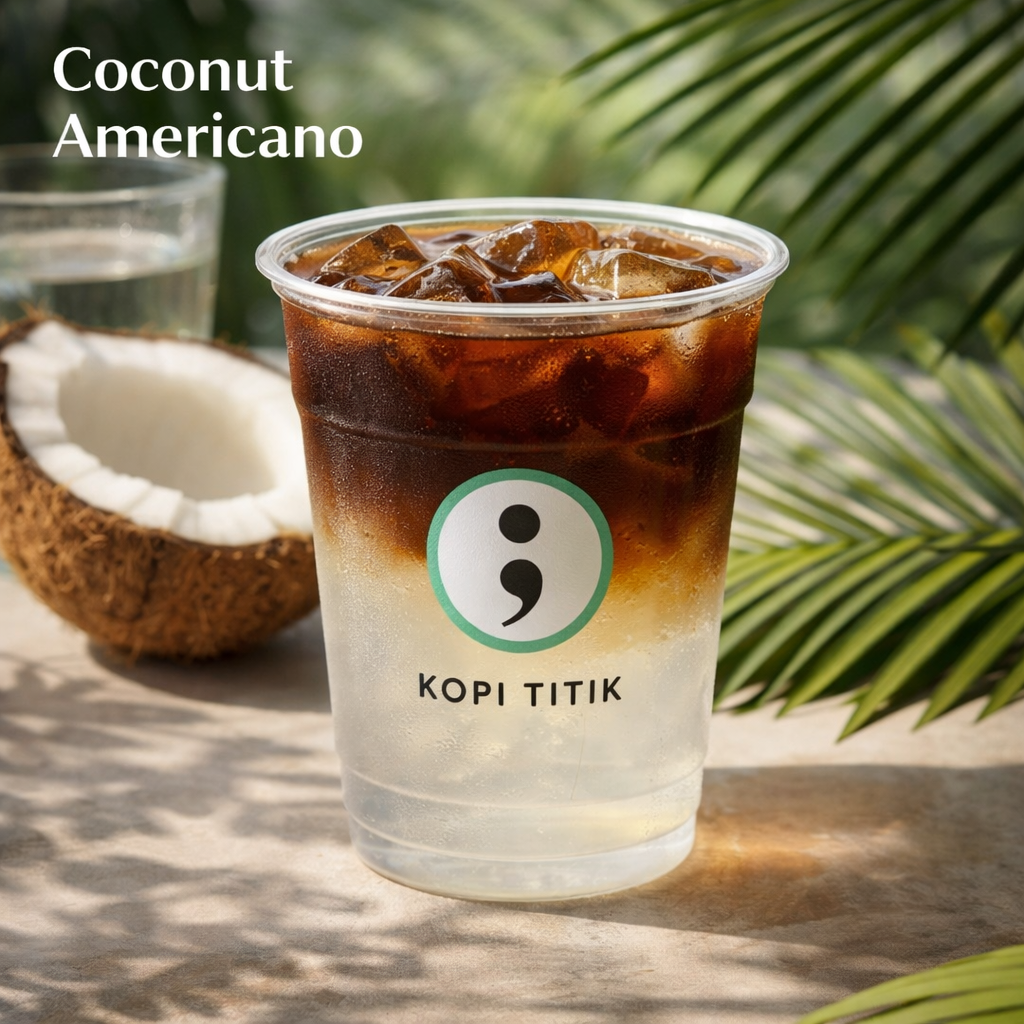 Coconut Americano Titik Koma